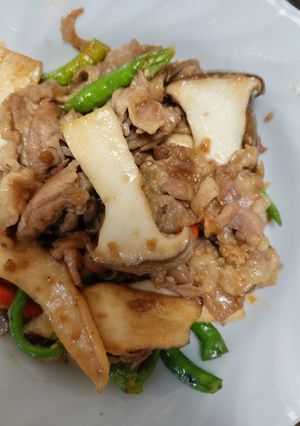 エリンギと豚肉炒め-レシピのメイン写真