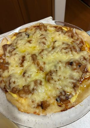 フライパンで！基本のピザ生地-レシピのメイン写真