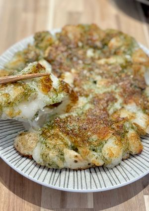 長芋とお餅ののり塩焼き-レシピのメイン写真