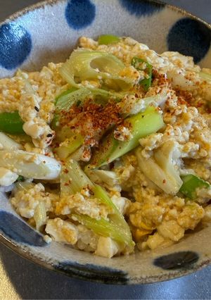 かみなり豆腐風豆腐たまごとじ丼-レシピのメイン写真