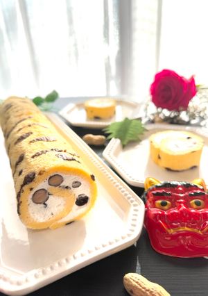 必見‼️ ロールケーキをまん丸にする裏技-レシピのメイン写真