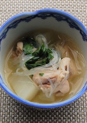 鶏肉とかぶのほっこり春雨-レシピのメイン写真