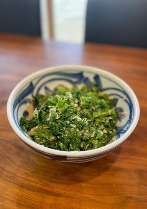 わさび菜のツナマヨ和え-レシピのメイン写真