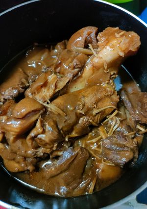 豚のスネ肉ビーフシチュー炊飯器煮込み-レシピのメイン写真