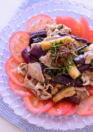 茄子と豚肉のさっぱり旨だれポン酢♡作り置きにも♡-レシピのメイン写真