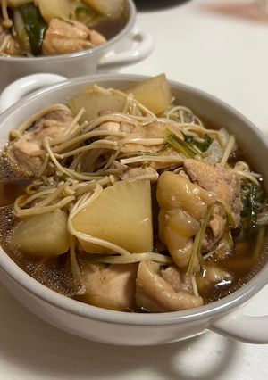 超簡単!栄養士が作る鶏肉と大根の煮物-レシピのメイン写真