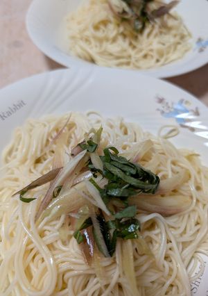 簡単★大葉とみょうがの素麺-レシピのメイン写真