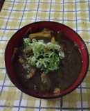 絶品！この夏に嬉しいカレー蕎麦
