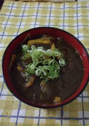 絶品！この夏に嬉しいカレー蕎麦-レシピのメイン写真