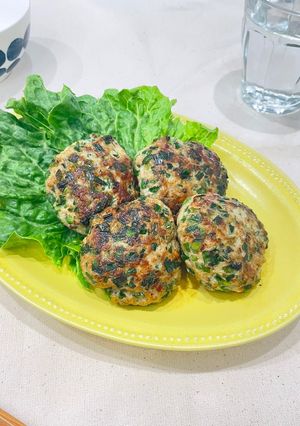 簡単！餃子風ハンバーグ-レシピのメイン写真