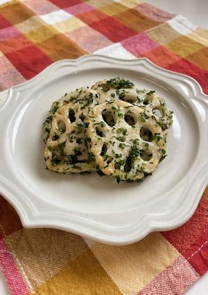 水煮使用で簡単副菜＊のり塩れんこん-レシピのメイン写真