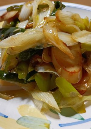 魚肉ソーセージのネギまみれ炒め-レシピのメイン写真