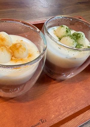 ぷるとろ♡あんこミルク白玉-レシピのメイン写真