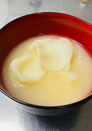 ゆり根のお味噌汁-レシピのメイン写真