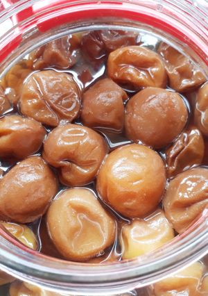 まろやかな味わい☆きび砂糖の梅シロップ-レシピのメイン写真