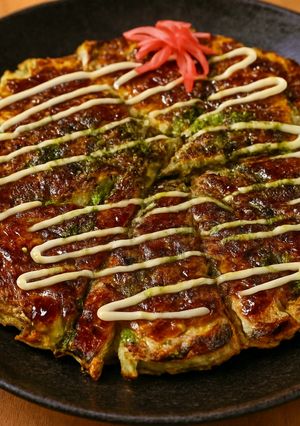 【大葉大量消費】青じそのお好み焼き-レシピのメイン写真