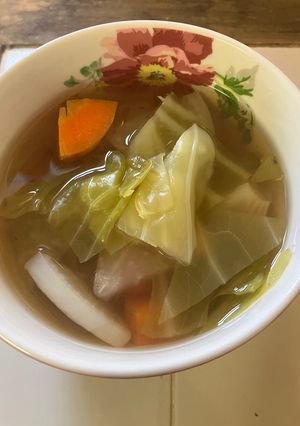 梅肉エキス入りハーバード式野菜スープ-レシピのメイン写真
