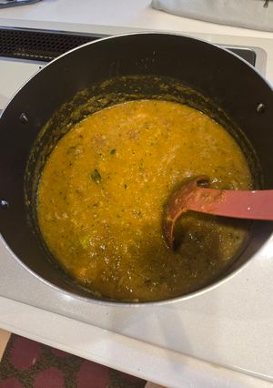 牛すじ煮込み リメイク カレー-レシピのメイン写真