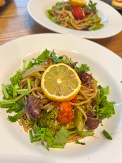 ホタルイカのエスニックパクチーパスタ-レシピのメイン写真