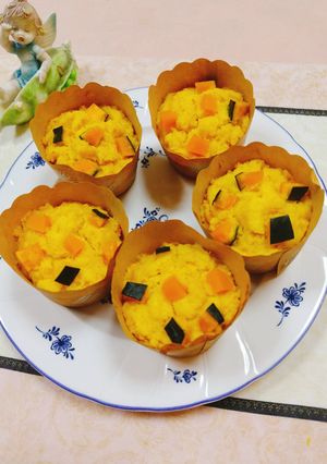 南瓜の蒸しパン-レシピのメイン写真