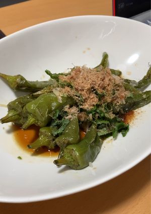 薬味が爽やか♪甘長とうがらしの揚げ煮浸し-レシピのメイン写真