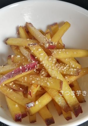 さつまいものきんぴら炒め-レシピのメイン写真