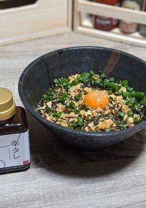 幸タレでレンチン簡単鶏そぼろ丼-レシピのメイン写真