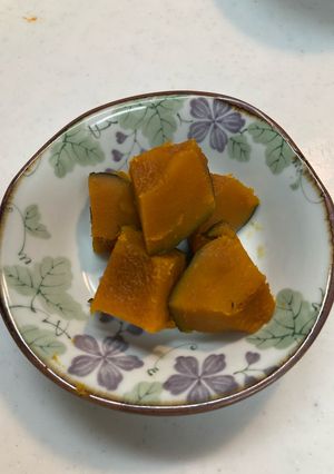 シンプル　かぼちゃの煮物-レシピのメイン写真