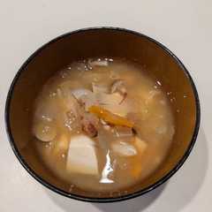 A picture of 【離乳食】具だくさんみそ汁(1歳頃から).