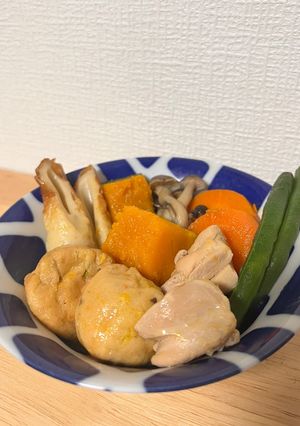 がんもどきと鶏肉の具だくさん煮-レシピのメイン写真