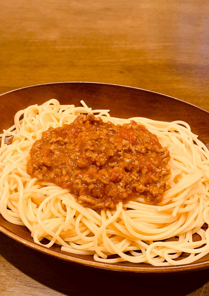トマト缶で作る超簡単ミートソース♡-レシピのメイン写真