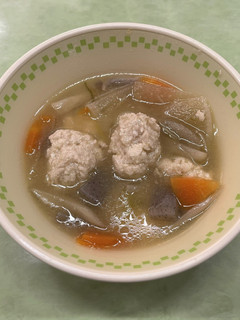 豆腐だんご汁★小山市給食-レシピのメイン写真