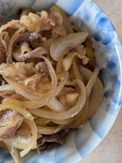 とっても簡単★めんつゆで「牛丼」-レシピのメイン写真