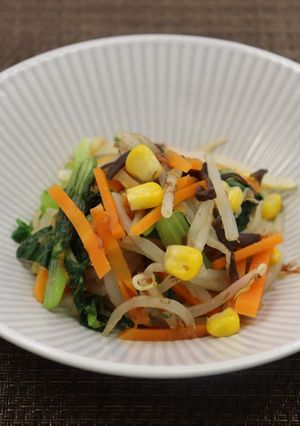 【ベジup】彩り野菜のおかか和え-レシピのメイン写真