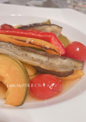 夏野菜のピリ辛甘酢漬け-レシピのメイン写真