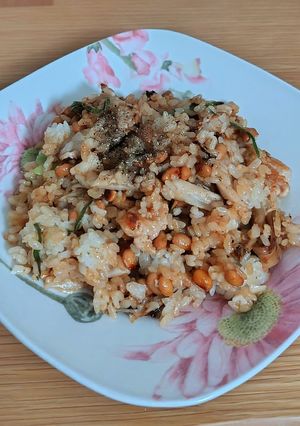 豆乳チーズ入りの納豆炒飯-レシピのメイン写真