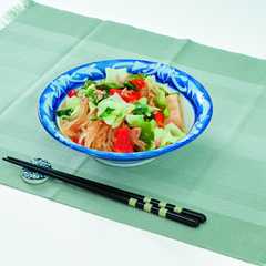 รูปของ マロニーと豆腐の優しいしみしみ袋煮