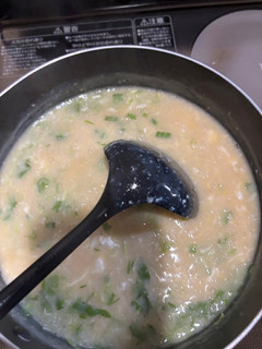 味噌味の卵粥-レシピのメイン写真