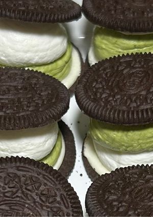 クリームサンドクッキーアイス-レシピのメイン写真