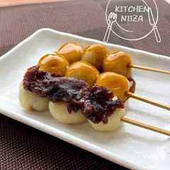 A picture of さつまいもの白玉だんご.