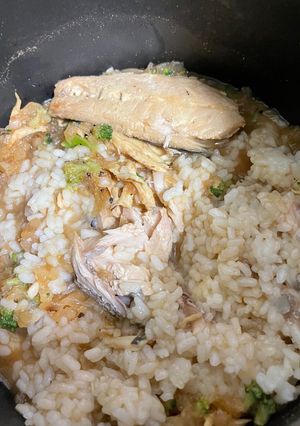 一人暮らし鯖味噌カレー雑炊-レシピのメイン写真