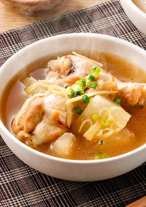 寒い日に♪手羽元と大根のしょうがスープ-レシピのメイン写真
