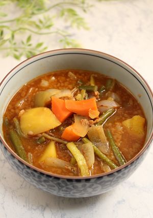 簡単！牛焼肉リメイク☆肉じゃが-レシピのメイン写真