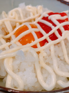 濃厚で旨い、明太バターマヨ、卵かけご飯!-レシピのメイン写真
