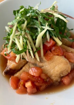 簡単メカジキのトマトポン酢マリネ-レシピのメイン写真