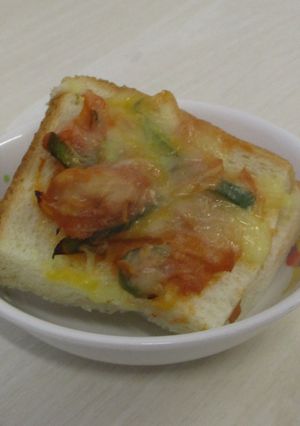 保育園のピザトースト-レシピのメイン写真