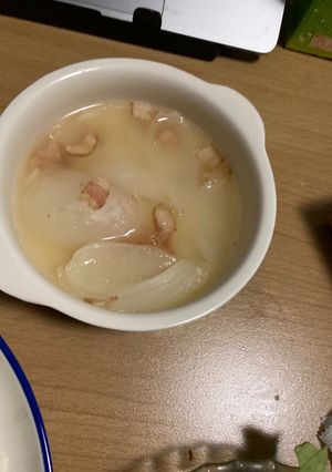 新玉ねぎのスープ-レシピのメイン写真