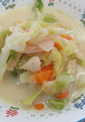 簡単給食　飛鳥汁-レシピのメイン写真
