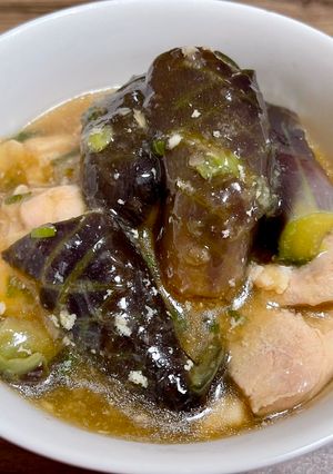 圧力鍋で簡単♪ナスと鶏肉みぞれ煮-レシピのメイン写真