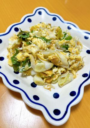 しらすとねぎの卵炒め-レシピのメイン写真